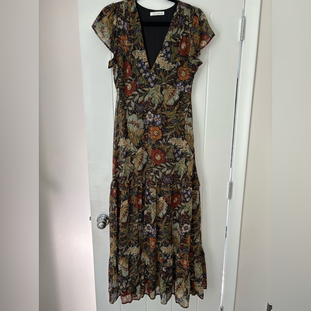 12th Tribe Floral Maxi Dress - Multicolor